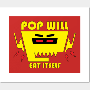 POP WILL EAT ITSELF - pwei P.W.E.I. Posters and Art